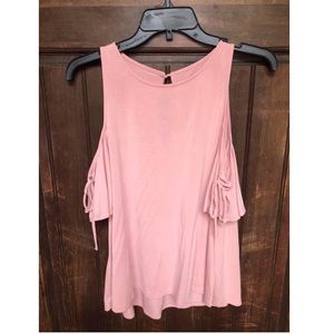 Dear Apple Cold-Shoulder Top, fits like S